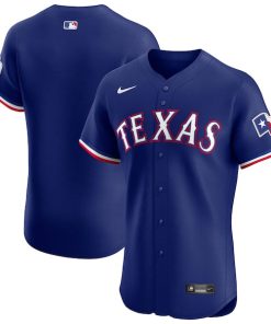 Texas Rangers Nike Alternate Vapor Premier Elite Patch Jersey - Royal