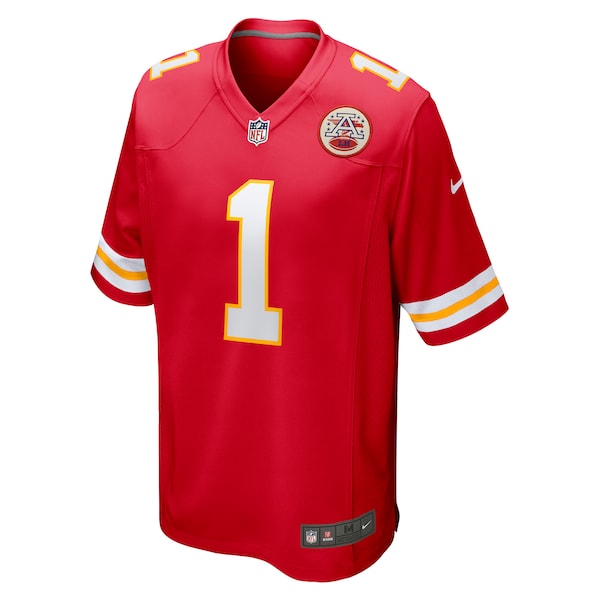 Jerick McKinnon Kansas City Chiefs Nike Game Player Jersey - Red - Image 2