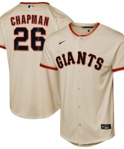 Matt Chapman San Francisco Giants Nike Youth Home Replica Jersey - Cream
