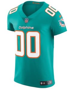 Alternative view of Miami Dolphins Nike Vapor Untouchable Elite Custom Jersey - Aqua