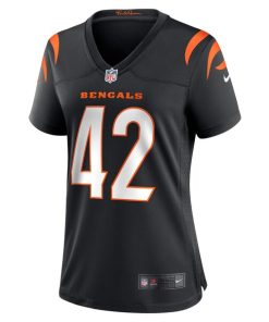 Alternative view of Allan George Cincinnati Bengals Nike Women's Game Player Jersey - Black