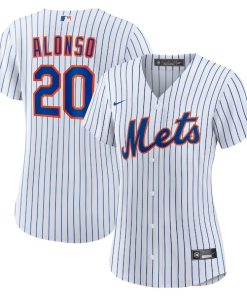 Pete Alonso New York Mets Nike Women's Home Replica Jersey - White