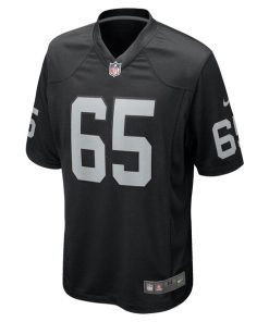 Alternative view of Cody Whitehair Las Vegas Raiders Nike Team Game Jersey -  Black