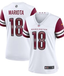 Marcus Mariota Washington Commanders Nike Women's Game Jersey -  White