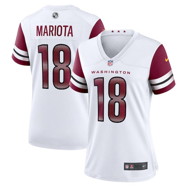 Marcus Mariota Washington Commanders Nike Women's Game Jersey - White