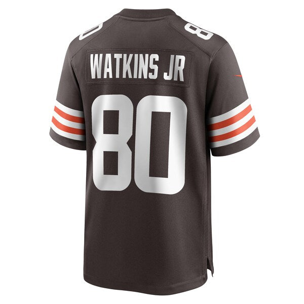 Austin Watkins Jr. Cleveland Browns Nike Team Game Jersey - Brown - Image 3