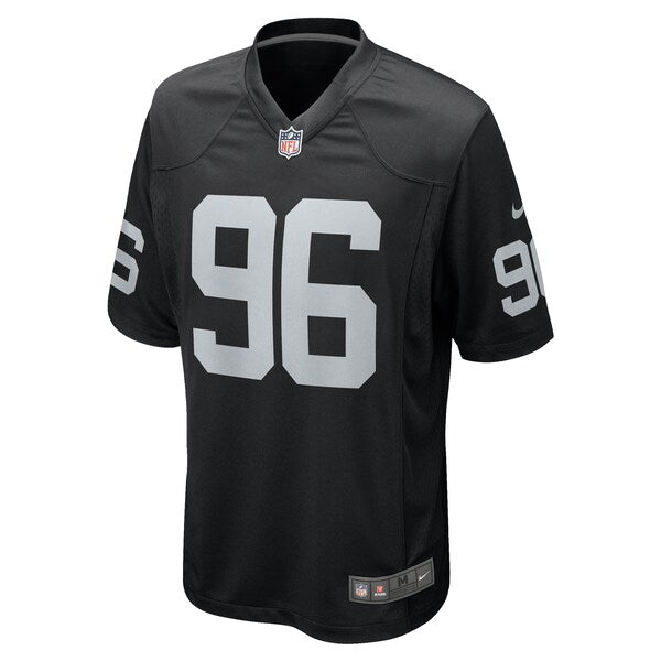Isaac Rochell Las Vegas Raiders Nike Team Game Jersey - Black - Image 2