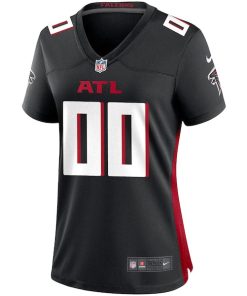 Alternative view of Nike Atlanta Falcons Women's Custom Game Jersey - Black