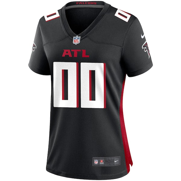 Nike Atlanta Falcons Women's Custom Game Jersey - Black - Image 2