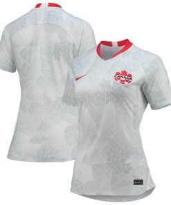 Canada Women's National Team Nike Women's Away Replica Jersey - White