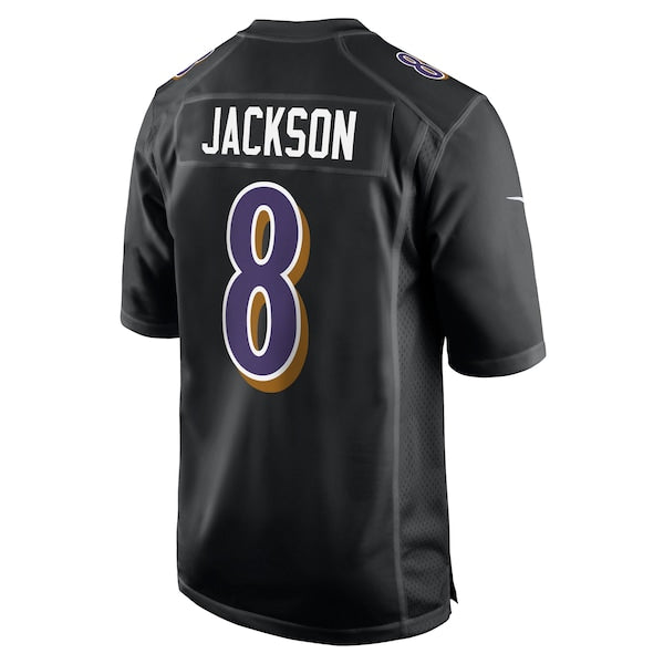 Lamar Jackson Baltimore Ravens Nike Fashion Jersey - Carbon Black - Image 3