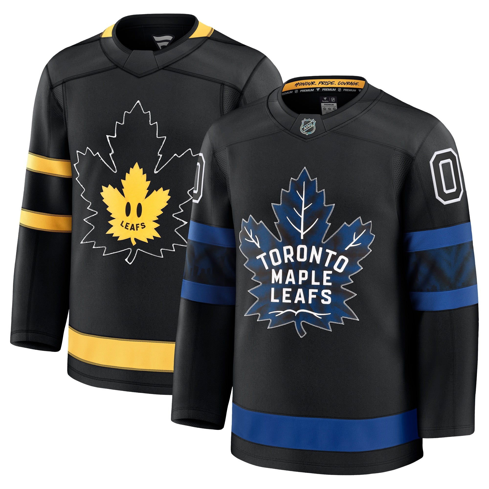 Toronto Maple Leafs Away Premium Custom Jersey - White/Blue/Black - Image 13