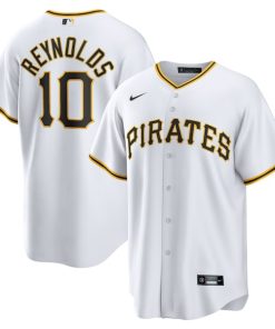 Bryan Reynolds Pittsburgh Pirates Nike Replica Player Jersey - White