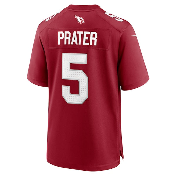 Matt Prater Arizona Cardinals Nike Team Game Jersey - Cardinal - Image 5