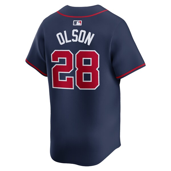 Matt Olson Atlanta Braves Nike Alternate Limited Player Jersey?ยจC Navy - Image 3
