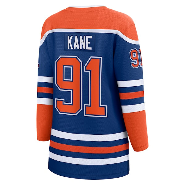 Evander Kane Edmonton Oilers Women's 2025 Stanley Cup Final Home Breakaway Jersey - Royal - Image 2