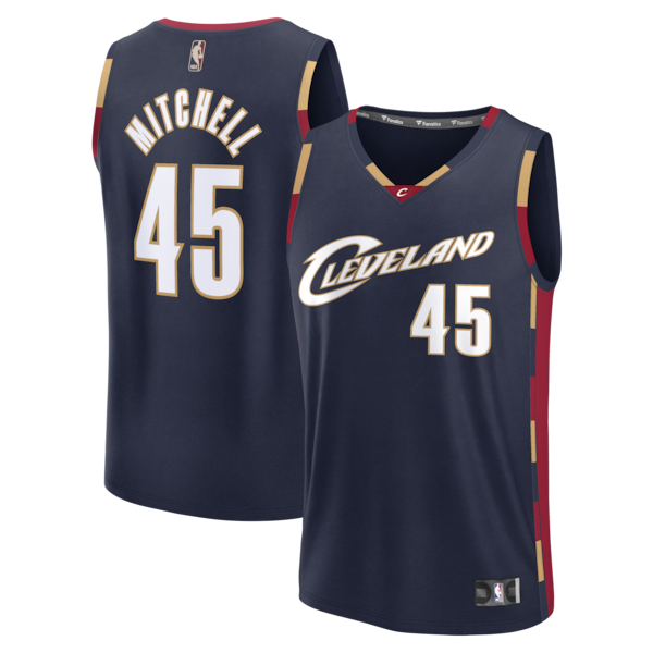 Donovan Mitchell Cleveland Cavaliers Youth Fastbreak Jersey - Classic Edition - Navy