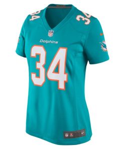 Alternative view of Parry Nickerson Miami Dolphins Nike Women's Team Game Jersey -  Aqua
