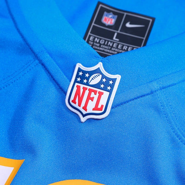 Tyler Conklin Los Angeles Chargers Nike Team Game Jersey - Powder Blue - Image 5