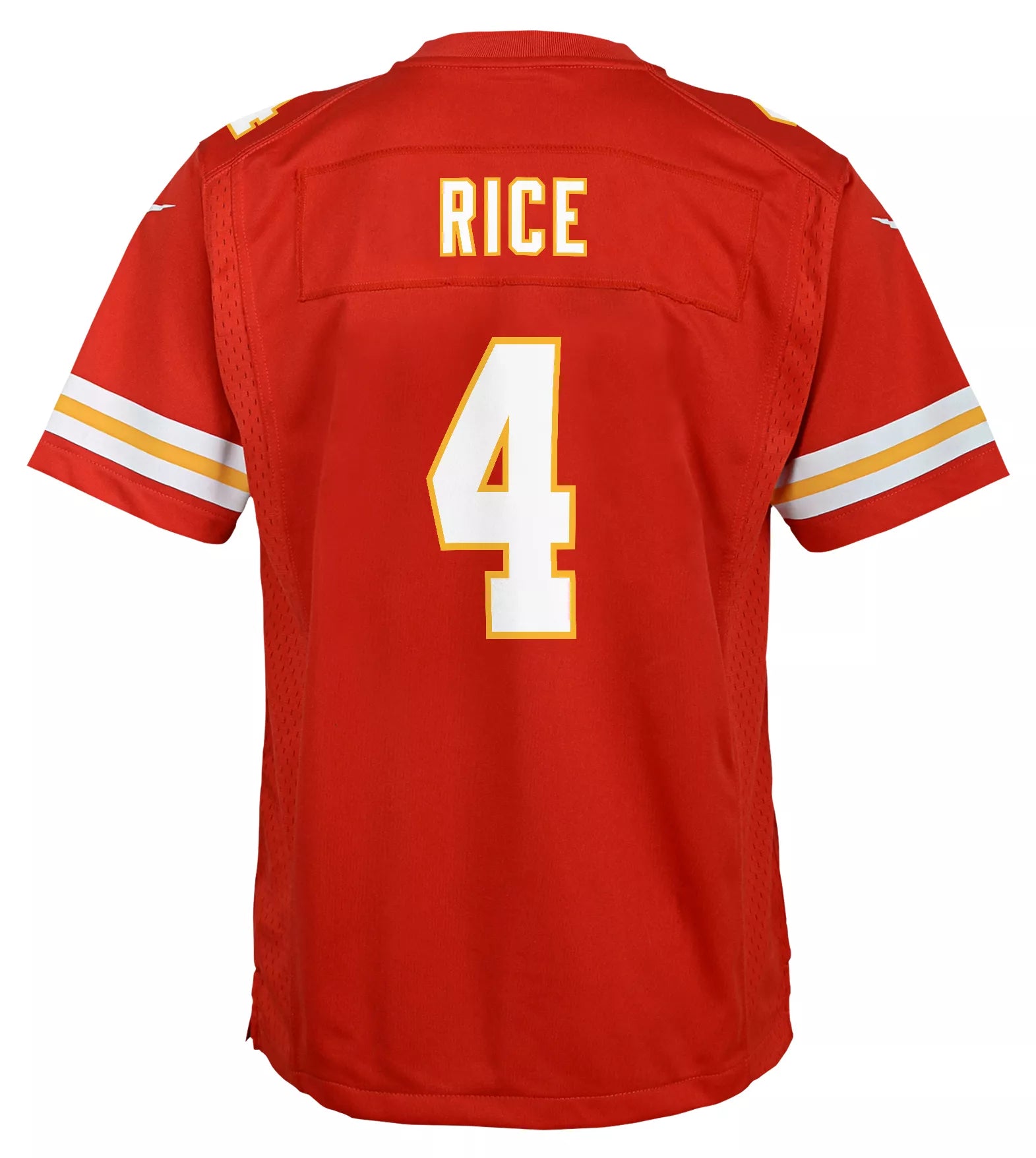 Rashee Rice Kansas City Chiefs Nike Youth Game Jersey - Red/White - Image 5