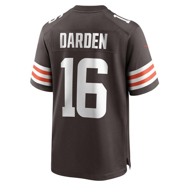 Jaelon Darden Cleveland Browns Nike Team Game Jersey - Brown - Image 3