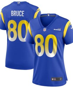 Isaac Bruce Los Angeles Rams Nike Women's Game Retired Player Jersey - Royal
