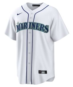 Alternative view of Andr¨¦s Mu?oz Seattle Mariners Nike Home  Replica Player Jersey - White