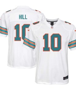 Tyreek Hill Miami Dolphins Nike Youth Alternate Player Game Jersey - White