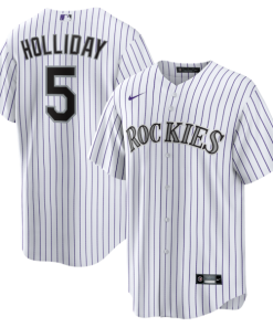 Matt Holliday Colorado Rockies Nike Home Retired Player Replica Jersey - White