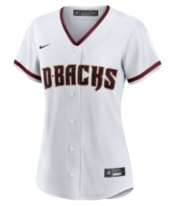 Alternative view of Corbin Carroll Arizona Diamondbacks Nike Women's Home Replica Player Jersey - White