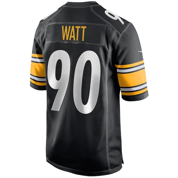 T.J. Watt Pittsburgh Steelers Nike Game Jersey - Black - Image 3