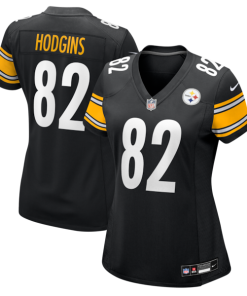 Isaiah Hodgins Pittsburgh Steelers Nike Women's Team Game Jersey -  Black