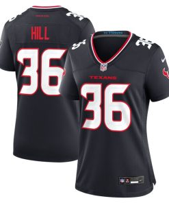 Brandon Hill Houston Texans Nike Women's Team Game Jersey -  Navy
