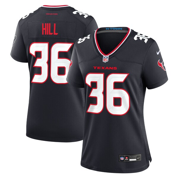 Brandon Hill Houston Texans Nike Women's Team Game Jersey - Navy