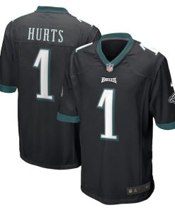Jalen Hurts Philadelphia Eagles Nike Alternate Game Jersey - Black
