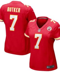 Harrison Butker Kansas City Chiefs Nike Women's Game Jersey - Red