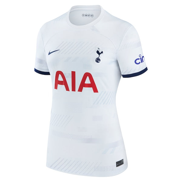Richarlison Tottenham Hotspur Nike Women's Home 2023/24 Replica Player Jersey - White/Navy/Tan - Image 3