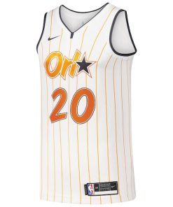 Alternative view of Markelle Fultz Orlando Magic Nike Swingman Player Jersey - City Edition - White
