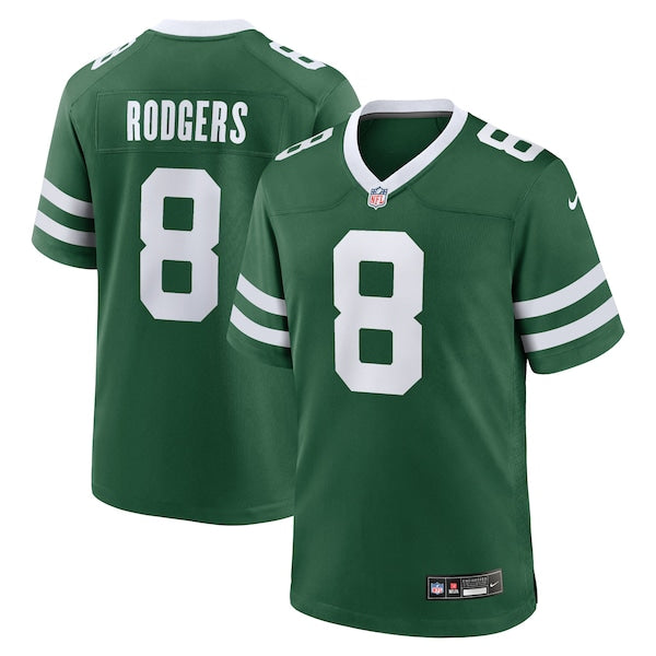 Aaron Rodgers New York Jets Nike Game Jersey - Legacy Green - Image 2