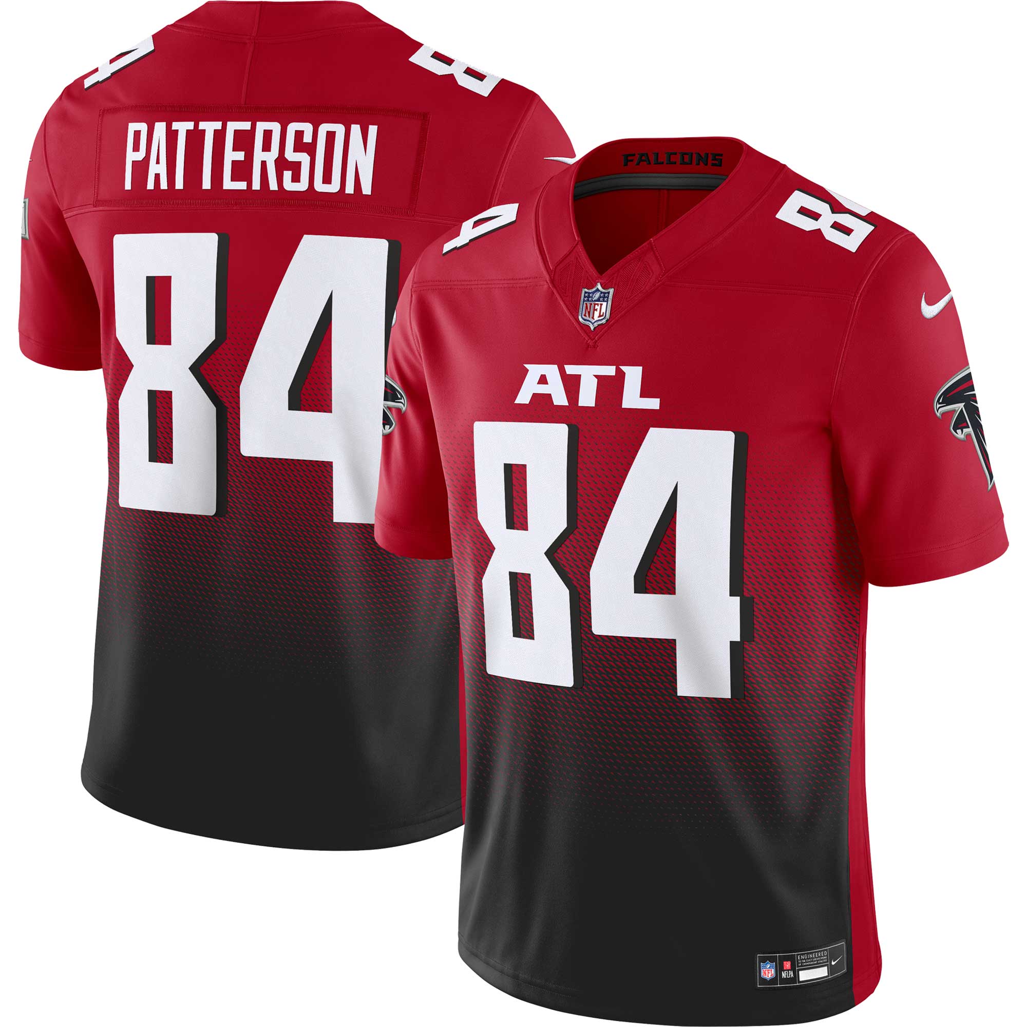 Cordarrelle Patterson Atlanta Falcons Nike Vapor F.U.S.E. Limited Jersey - Black/Red - Image 6