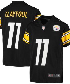 Chase Claypool Pittsburgh Steelers Nike Youth Game Jersey - Black