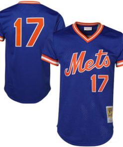 Keith Hernandez New York Mets Cooperstown Mesh Batting Practice Jersey Royal