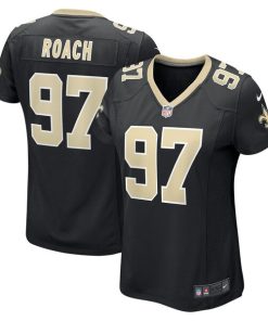 Malcolm Roach New Orleans Saints Nike Women's Team Game Jersey - Black