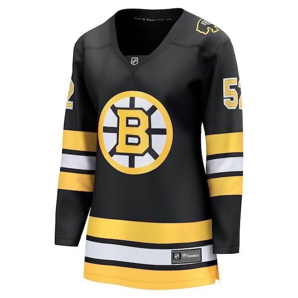 Sean Kuraly Boston Bruins Women's Home Breakaway Player Jersey - Black - Image 2