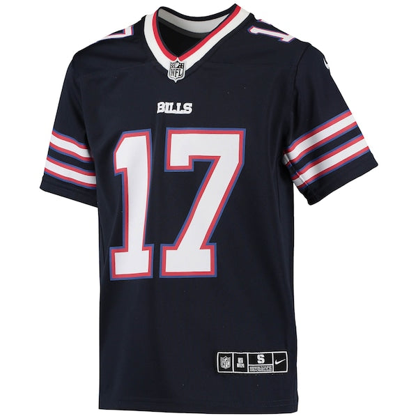Josh Allen Buffalo Bills Nike Youth Inverted Team Game Jersey - Navy - Image 2