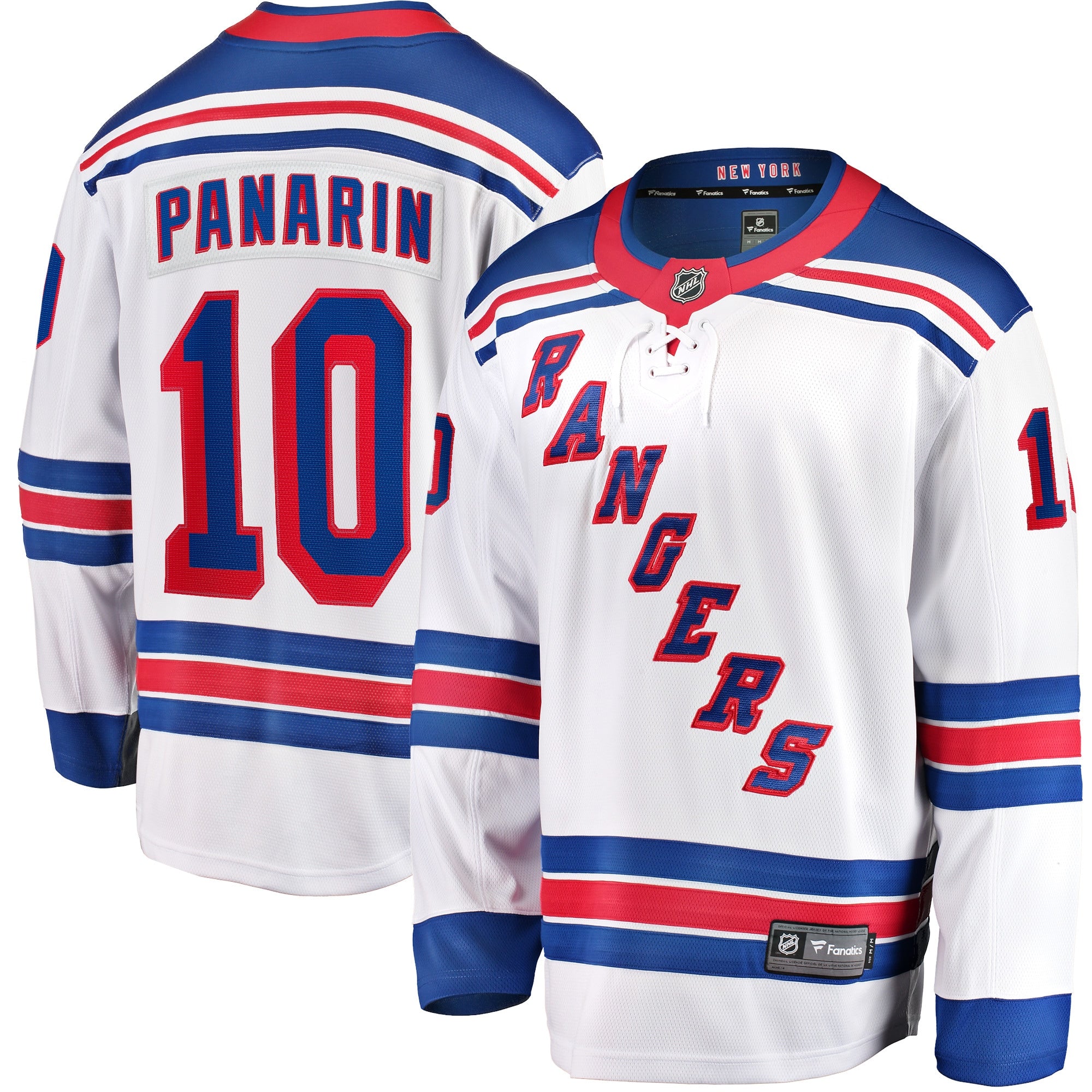 Artemi Panarin New York Rangers Centennial Breakaway Jersey - Blue/White - Image 4