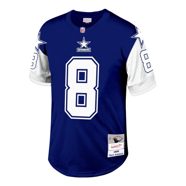 Troy Aikman Dallas Cowboys Legacy Replica Jersey - Navy - Image 2