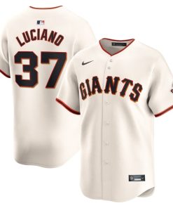 Marco Luciano San Francisco Giants Nike Home Limited Player Jersey - Cream