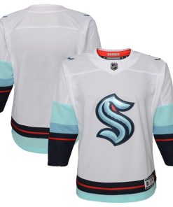Seattle Kraken Youth Away Premier Jersey - White