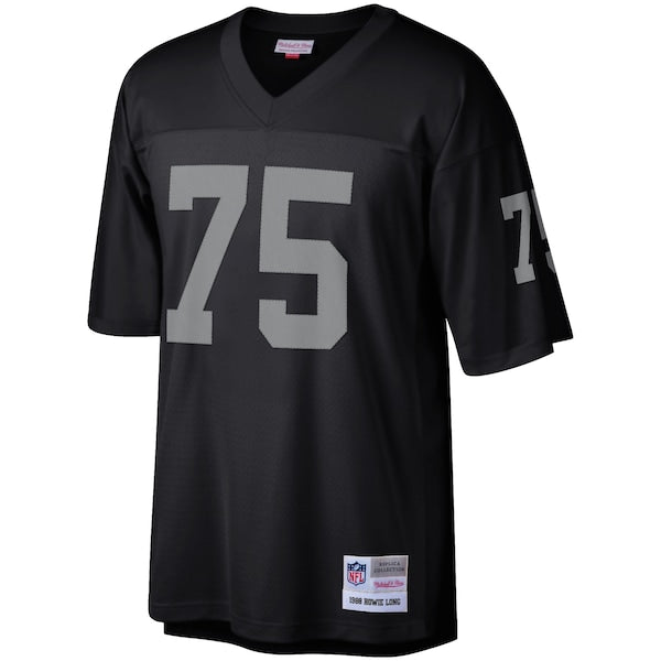 Howie Long Las Vegas Raiders Retired Player Legacy Replica Jersey - Black - Image 3